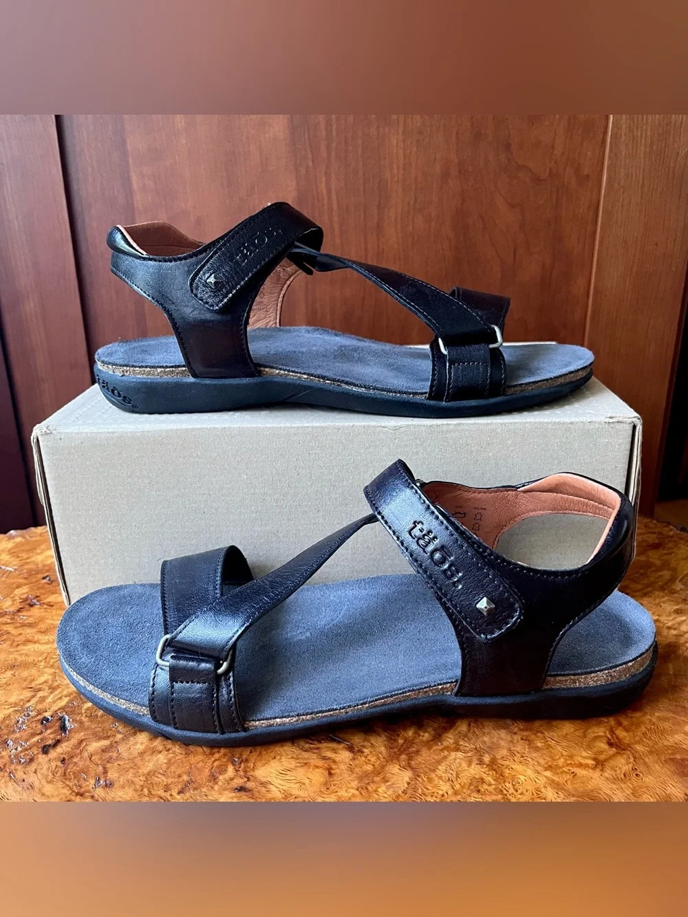 Taos Zeal Leather Sandals - Picture 3 of 8